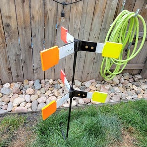 Tough Target System TTS spinning target Shooting target Spinner Stake in free standing heavy duty durable replaceable shooting target