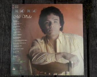 Record "Mi Vida" firmada por Jose Jose