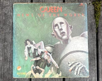 Queen news of the world rare mexican press, with perfect gatefold art