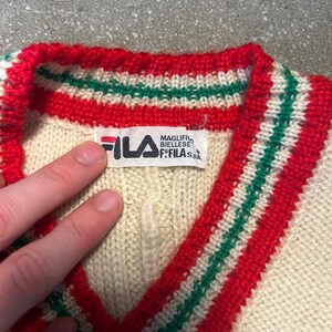Item 344: Fila Knitted Sweater Vest image 3
