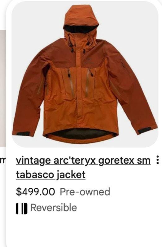 極美品 00s ARC'TERYX Alpha SV Tabasco Item 76 Vintage Rare Arcteryx Jacket Alpha SV Tabasco. - Etsy