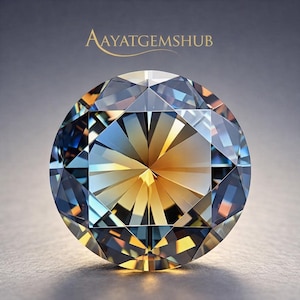 15 Ct Certified  Pitambari Sapphire Bi-Color Round Cut Loose Gemstone With Free Gift