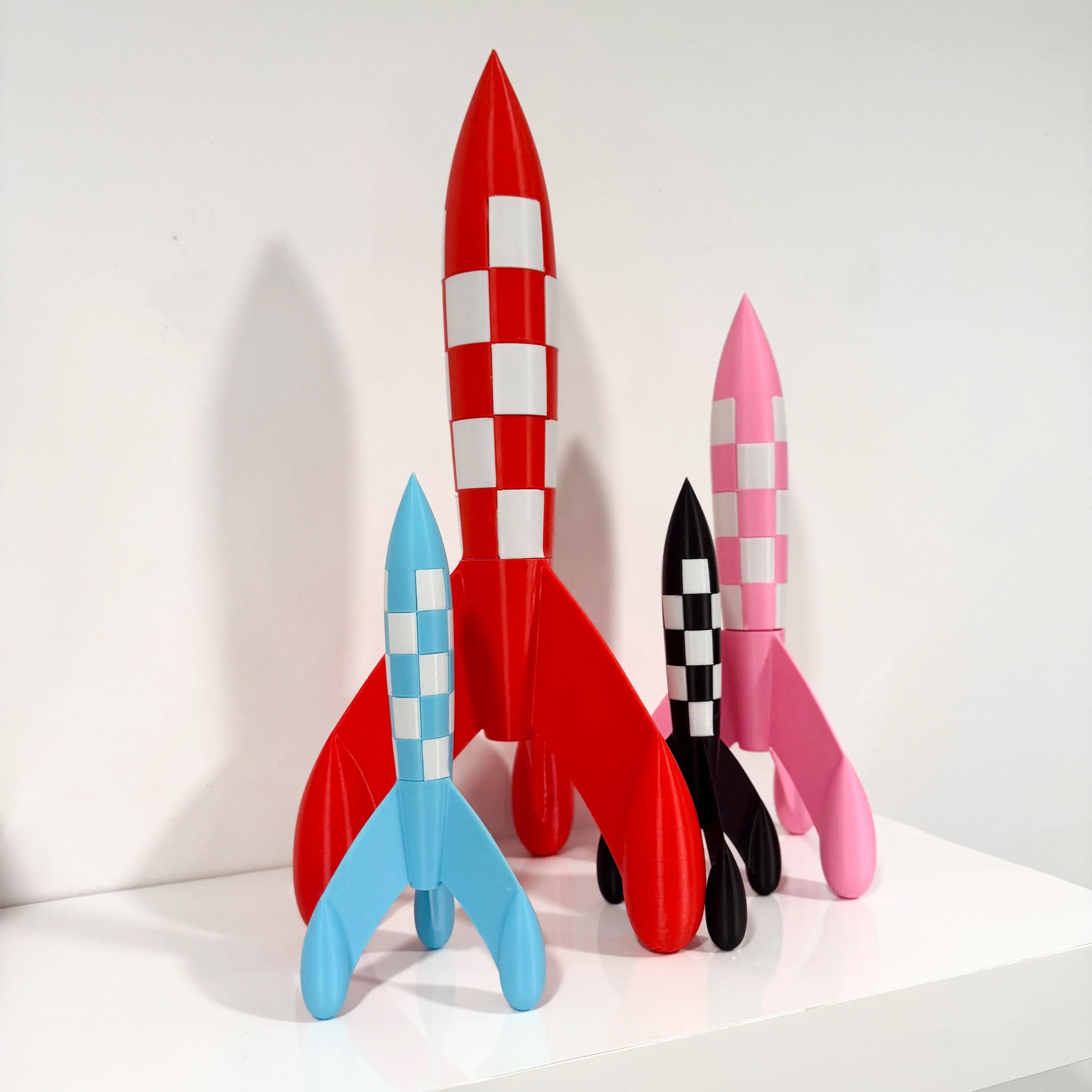 Tintin rocket - Etsy 日本
