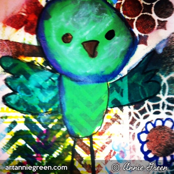 Mixed Media:  Fly