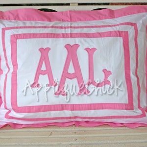 Antique Applique Alphabet 8-12