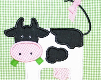 Cow Applique