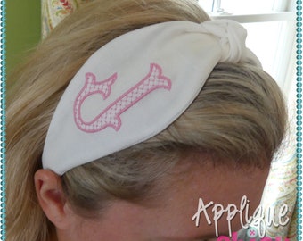 Headband Machine Embroidery Design, ITH, In the Hoop Skinny Version for 5x7 or larger hoops