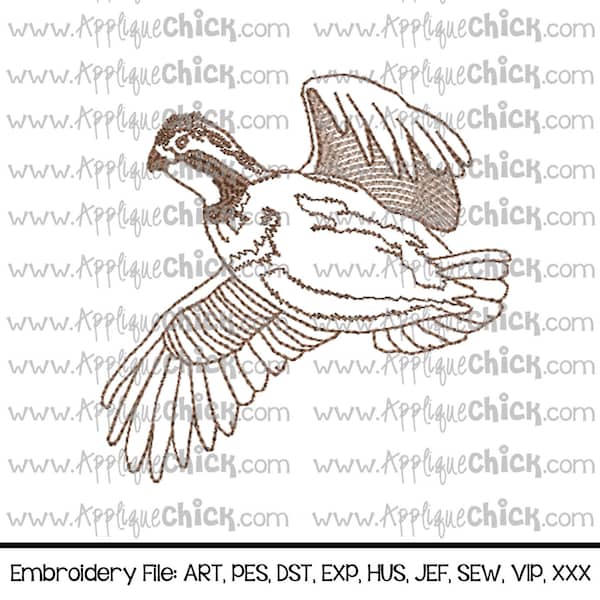 Quail Patchwork Quail Embroidery - Etsy