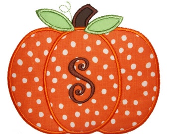 Pumpkin Applique Design