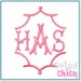 Pagoda Embroidery Font Instant Download