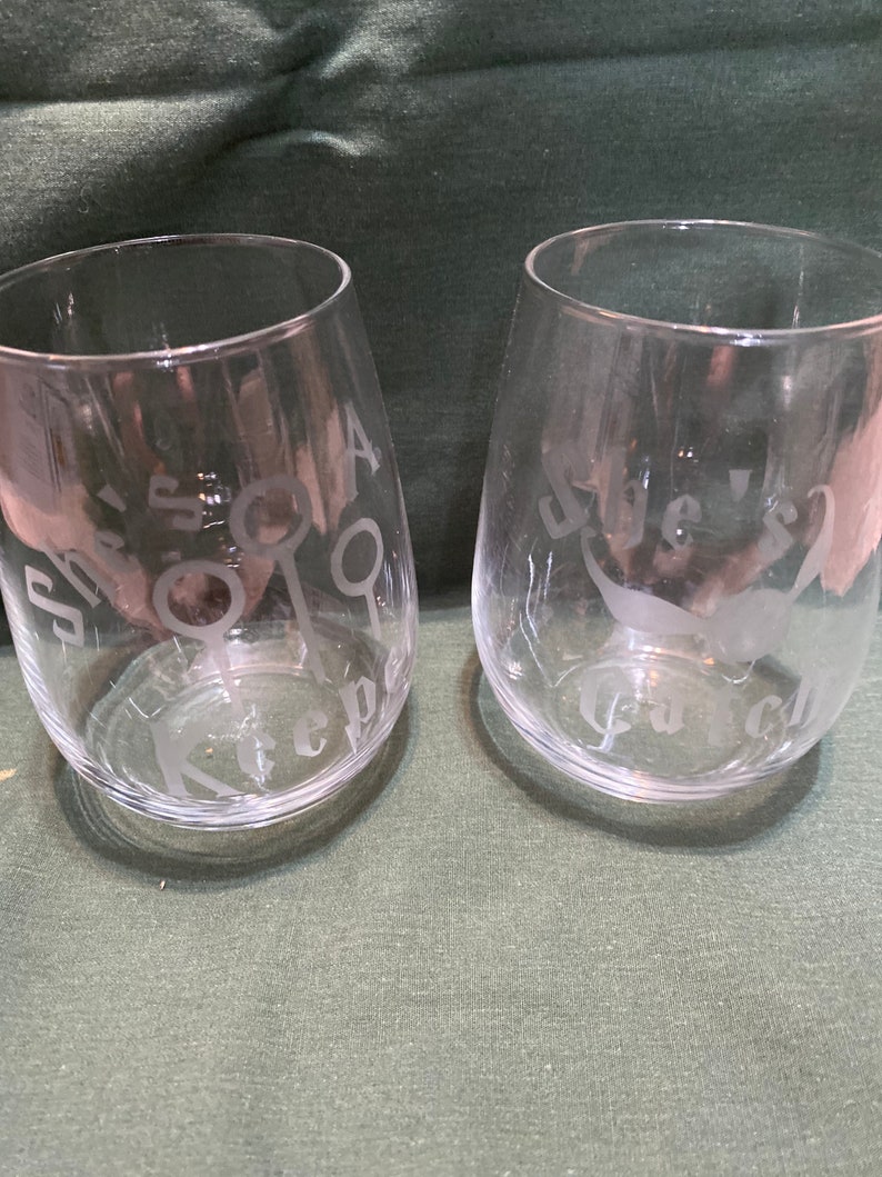SheShe Harry Potter wine glass set