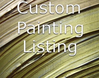 First Payment- Commission Paintings for Darlene