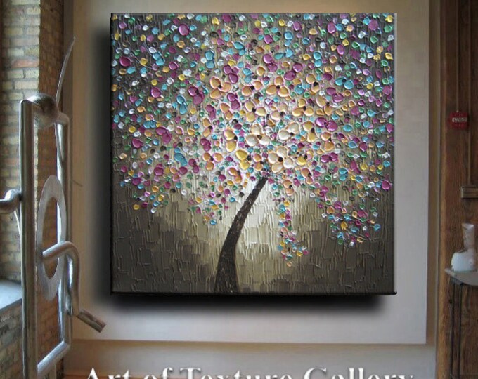 Huge Large Original Abstract Texture Modern White Beige Brown - Etsy