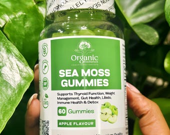Apple Vegan Sea Moss Gummies