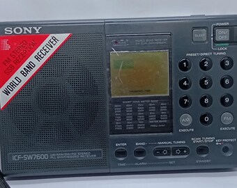 ビンテージ ソニー ICF-7600D、ソニー ICF7600D、ソニー、ソニーラジオ
