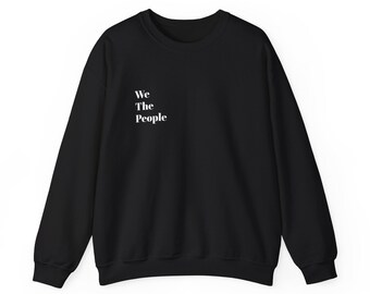 Patriotic Crewneck Hoodie- Unisex Heavy Blend | "We The People" Sweatshirt, Casual Wear, Gifts for Freedom Lovers, American Pride [...]