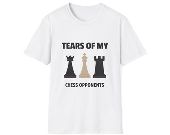Chess Winner Unisex Softstyle T-Shirt, Chess Playing Tee, Strategy Game Shirt, Board Game Lover Gift, Chess Tournament Top