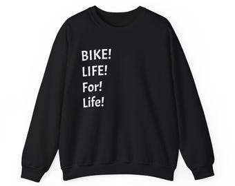 Motorcycle Lovers Sweatshirt - Bike Life Graphic Apparel, Perfect Gift for Cycling Enthusiasts, Casual Wear, Outdoor Activities, [...]