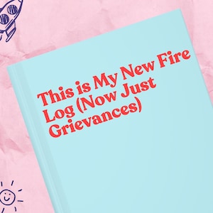 Firefighter Retirement Gift – Personalized Journal for Fireman – Custom Funny Notebook – Retired Firefighter Hardcover Journal