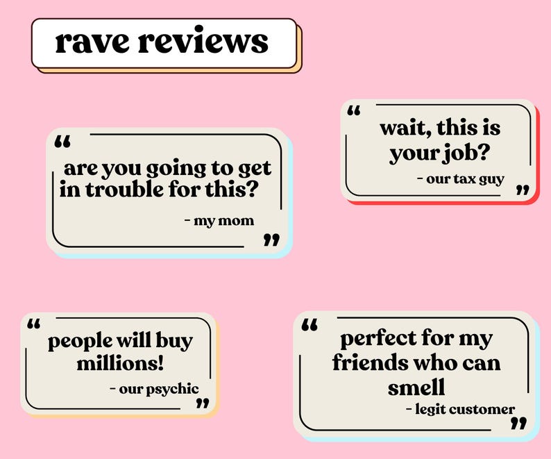 Sticker Reviews-ish