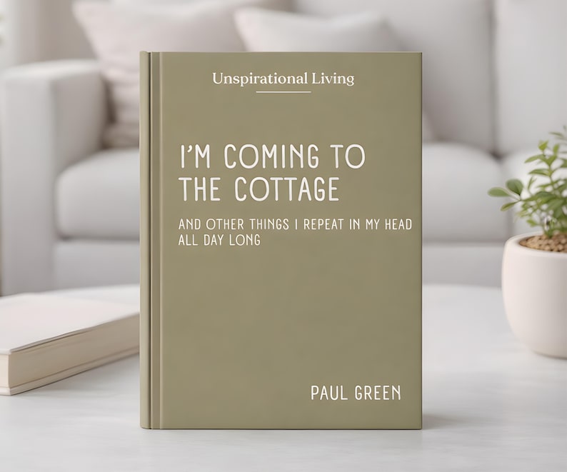 'I'm Coming to the Cottage' Hardcover Journal - Heated Rivalry gift