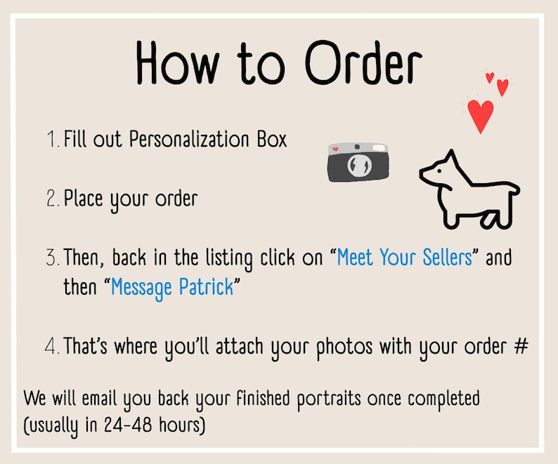 How to order your dog digital downloads