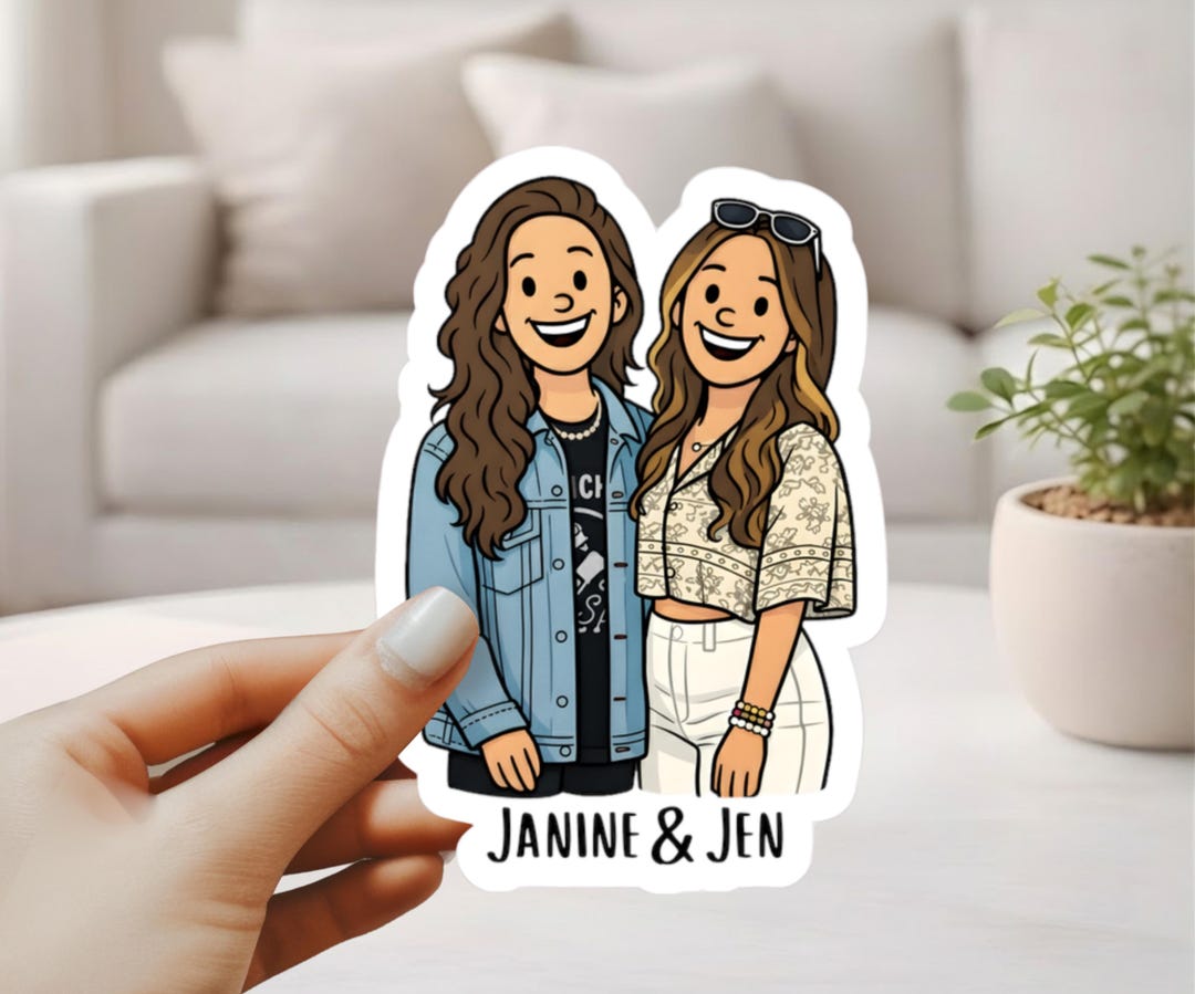 Custom Best Friends Sticker