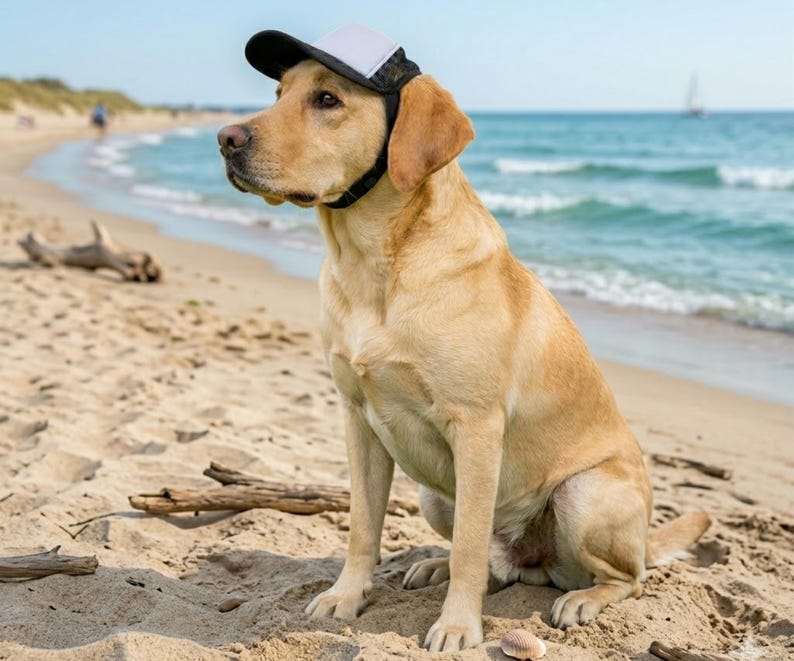 Custom Dog Hat With Name - Foam Trucker Caps For Dogs - Funny Dog Outfit Gift