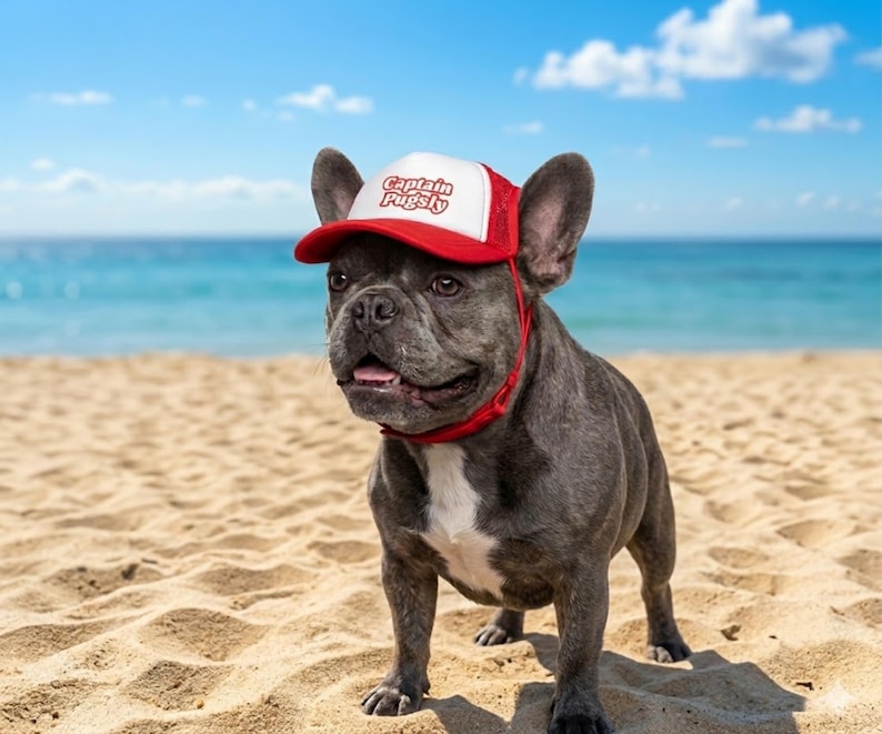 Custom Dog Hat With Name - Foam Trucker Caps For Dogs - Funny Dog Outfit Gift