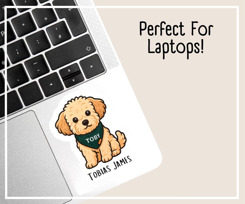 Custom Dog Stickers For Laptop
