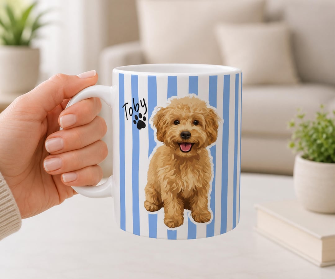 Custom Dog Mug with Name