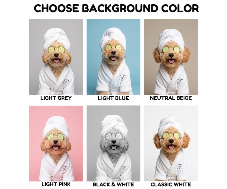background color for pet prints