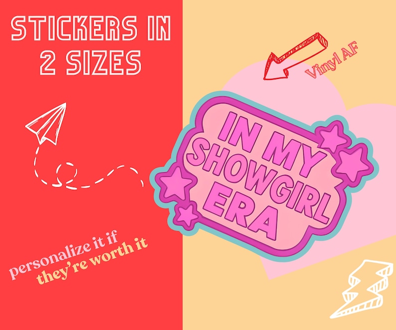 sticker sizes
