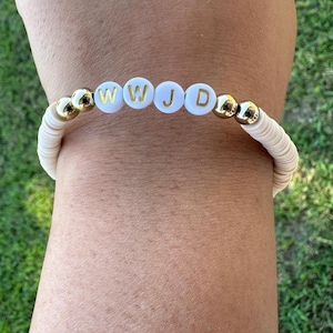 WWJD - Beige - One Bracelet