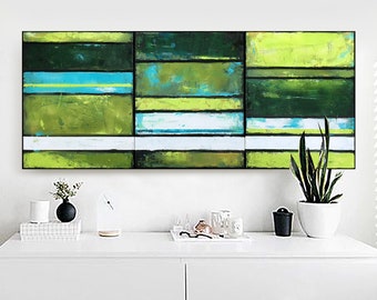 Abstract "Stripe 7" 60x16"