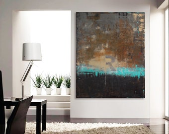 True 48x60" Oil Acrylic