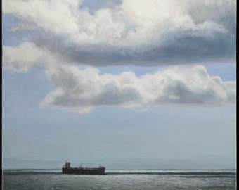 Where Silver Light Rests Landscape Art