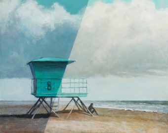 Lifeguard Tower 8 48x48"