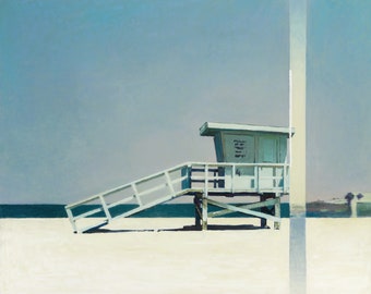 Lifeguard Tower 4 Oil 60x48"
