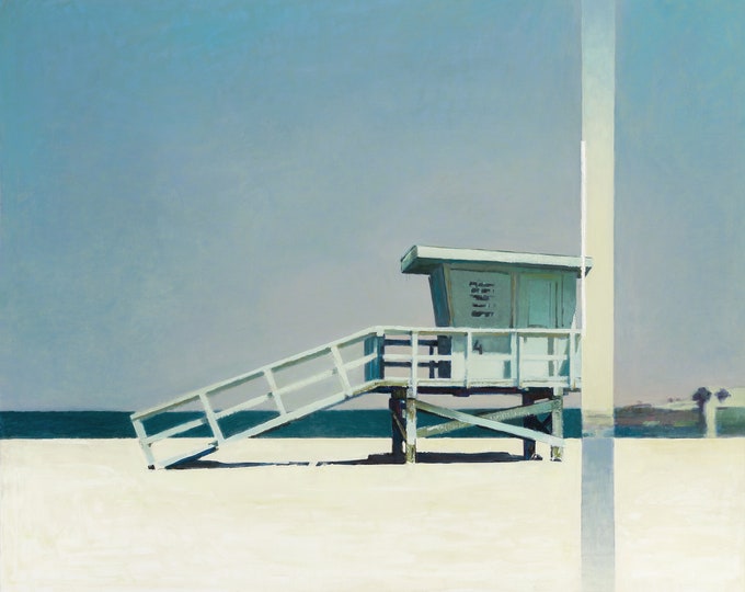 Featured listing image: Lifeguard Tower 4 Oil 60x48"