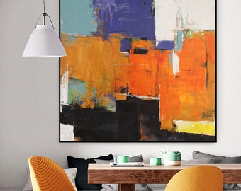 Abstract 48X48 in Hope for the New Year