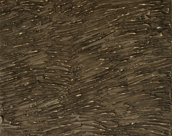 Abstract Art Fossil 2 12x12" Acrylic Wax Wood Board