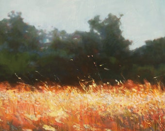 Lying in the grass