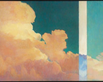 Geometry of Warmth, Framed, Oil