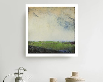 Landscape 10x10 inch Art Print on Paper by Bo Kravchenko