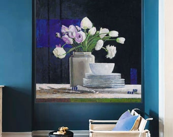 Still life Holidays Soon 48x48 inch