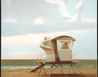 Early morning Lifeguard Tower