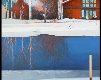 March 30x30inch Oil