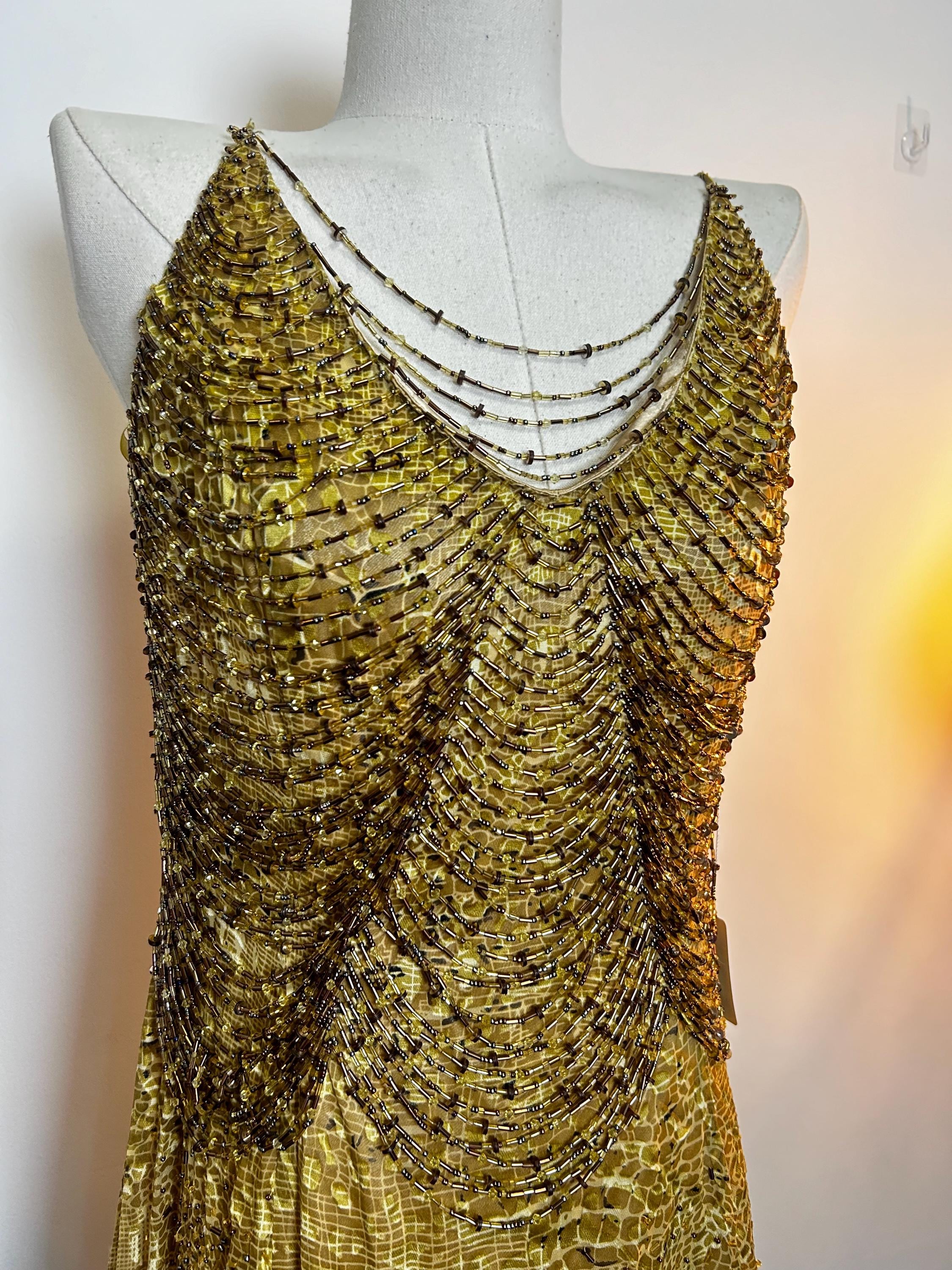 yellow sequin mini dress Cult Gaia Lily Yellow Sequin Dress (XS) main image 1