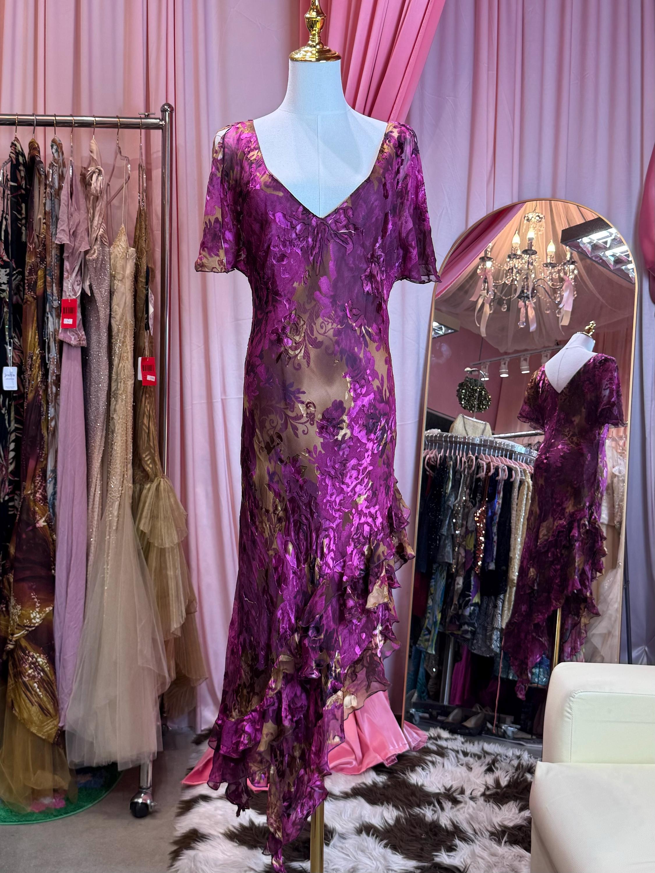 Betsey Johnson Purple Dress - Etsy